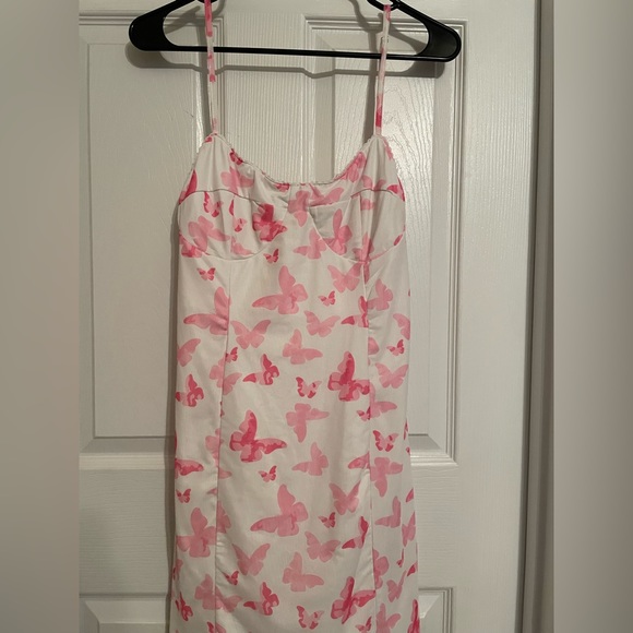 Princess Polly Pink Butterfly Dress - Picture 5 of 5